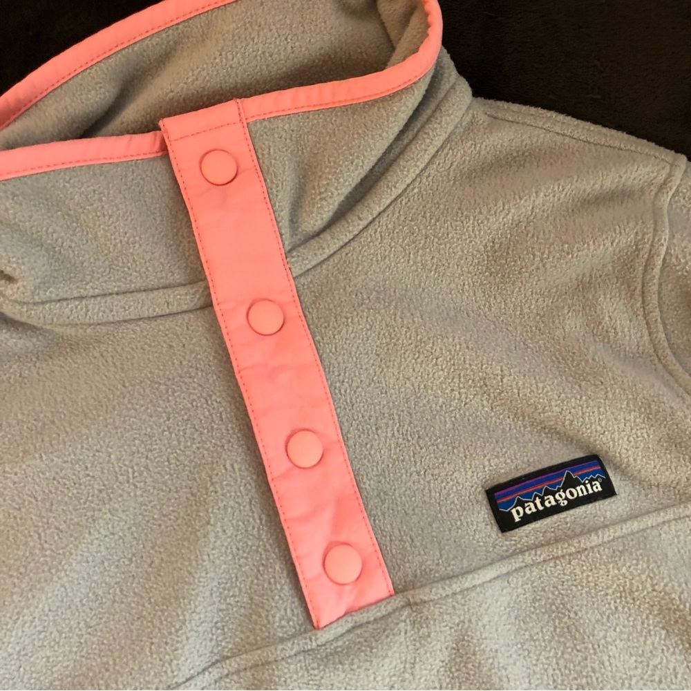 Patagonia Micro D Snap T Fleece pullover sweatshirt - Picture 9 of 11